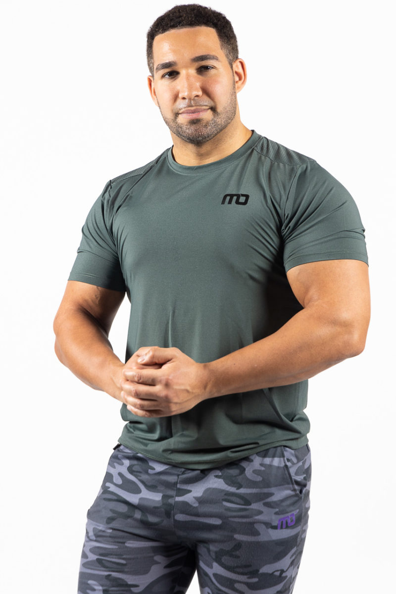 Armor Tech Mens Gym Tshirt Green