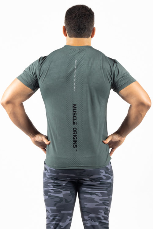 Armor Tech Mens Gym Tshirt Green 2