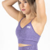 Evolve Seamless Sports Bra Purple 1