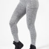 Honeycomb Scrunch Seamless Leggings White