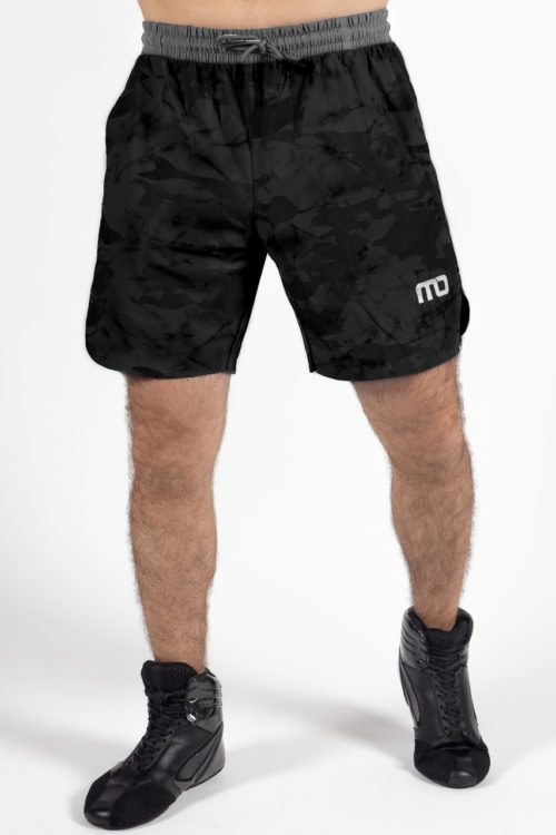 Legend Gym Shorts Black Camo