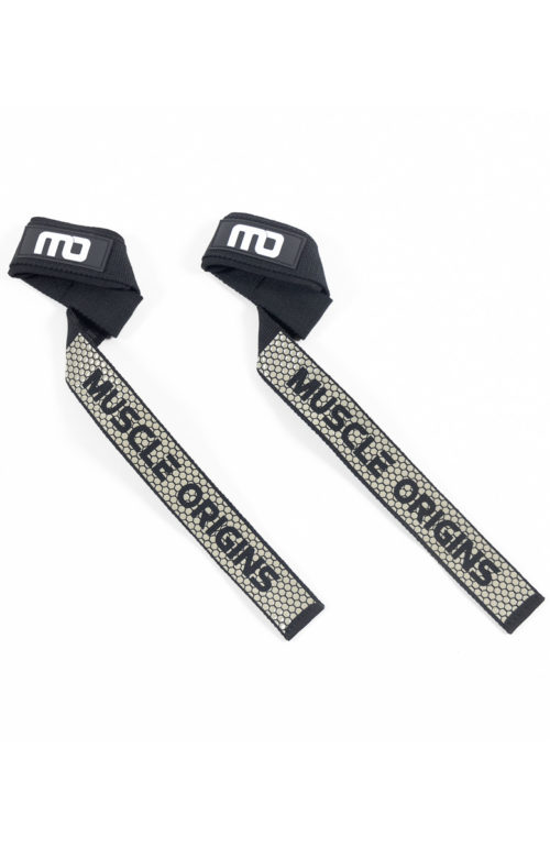 Muscle Origins Lifting Straps Grey 1