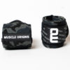 Muscle Origins Weightlifting Bodybuilding Gym Wrist Wraps Black Camo