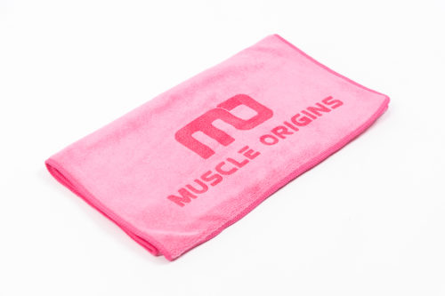 Muscle Origins Gym Training Towel Pink